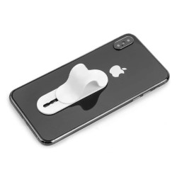 BO - Smartphone Stick, Support Bague Réglable Adhésif Antichute - Noir