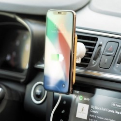 Support Chargeur en bambou