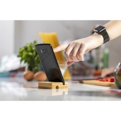 Support bambou double encoche