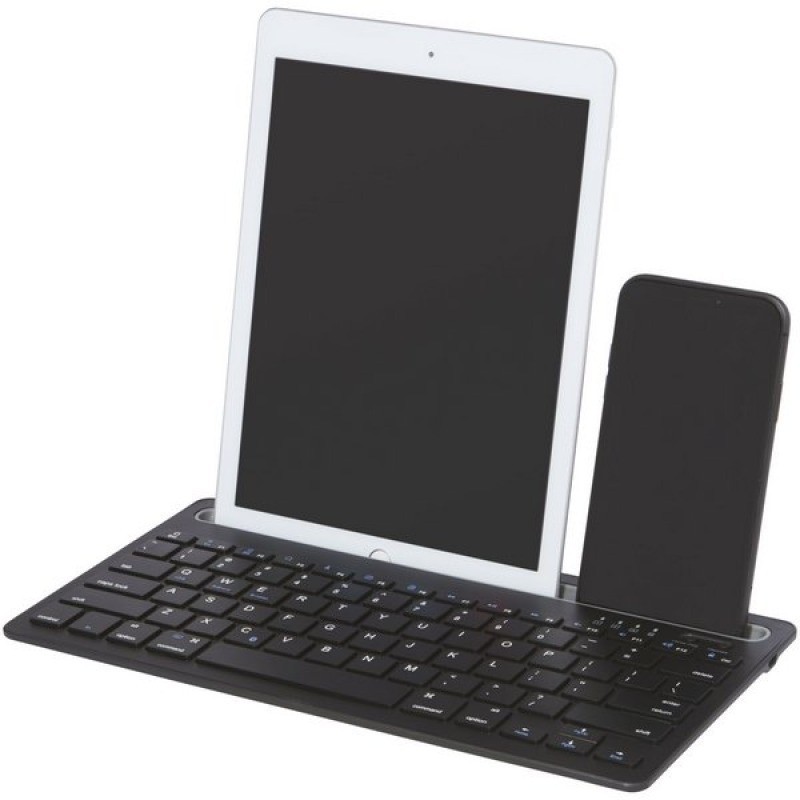 Clavier QWERTY multi-appareils hybride avec support