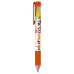 Stylo quadri avec surligneur et grip