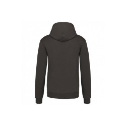 Sweat-shirt à capuche contrasté