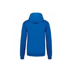 Sweat-shirt à capuche contrasté