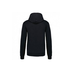 Sweat-shirt à capuche contrasté