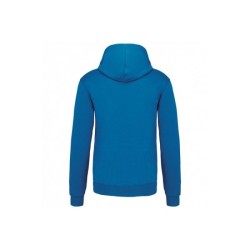 Sweat-shirt à capuche contrasté