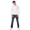 Sweat-shirt mixte col rond
