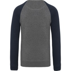 Sweat-shirt bio bicolore