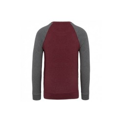 Sweat-shirt bio bicolore