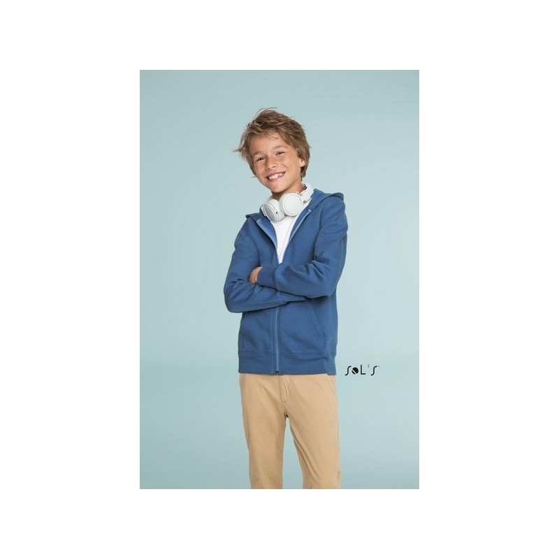 Veste zippée à capuche - stone kids