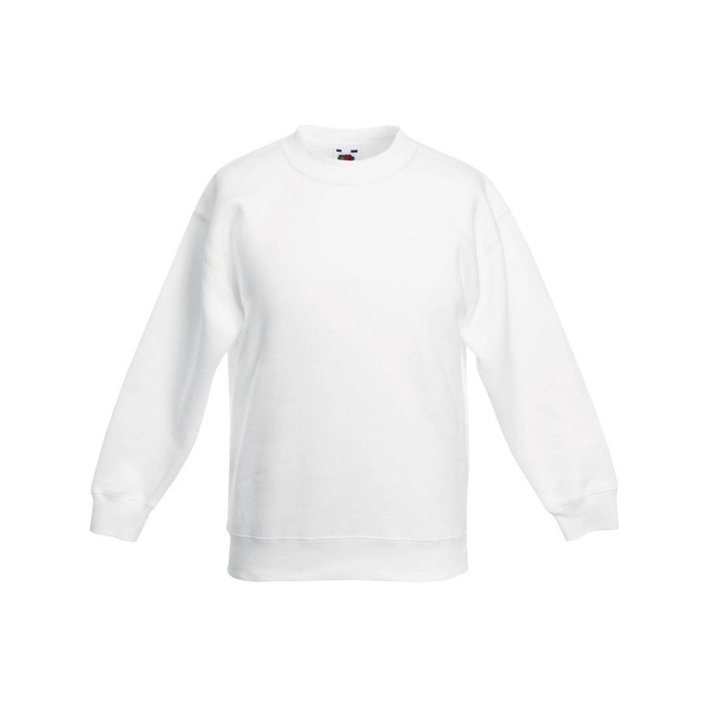 Sweat enfant manches droites Fruit of the Loom