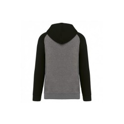 Sweat-shirt capuche bicolore enfant - Proact