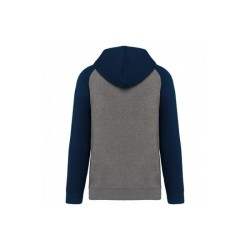 Sweat-shirt capuche bicolore enfant - Proact