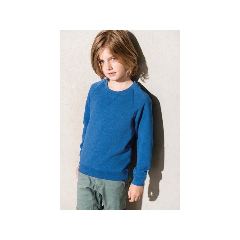Sweat-shirt bio manches raglan enfant - Kariban