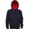 Sweat-Shirt Capuche Contrastée Enfant Kariban