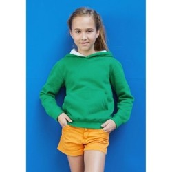 Sweat-Shirt Capuche Contrastée Enfant Kariban