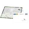 Tableau effaçable recto verso medium