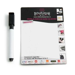 Ardoise magnétique avec feutre