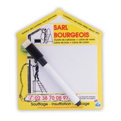Ardoise magnétique avec feutre