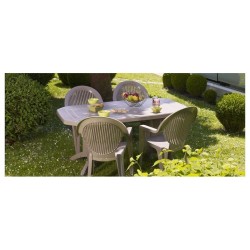 Table de jardin 165cm