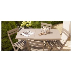 Table de jardin pliante