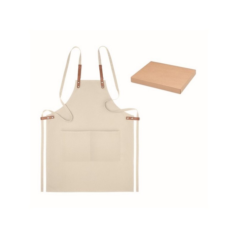 Tablier coton organique 340 gr/m².