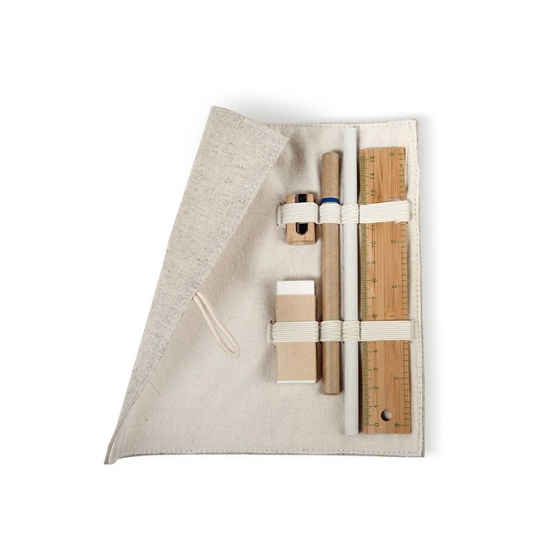 Set d'écriture,pochette coton