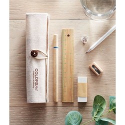 Set d'écriture,pochette coton