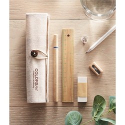 Set d'écriture,pochette coton