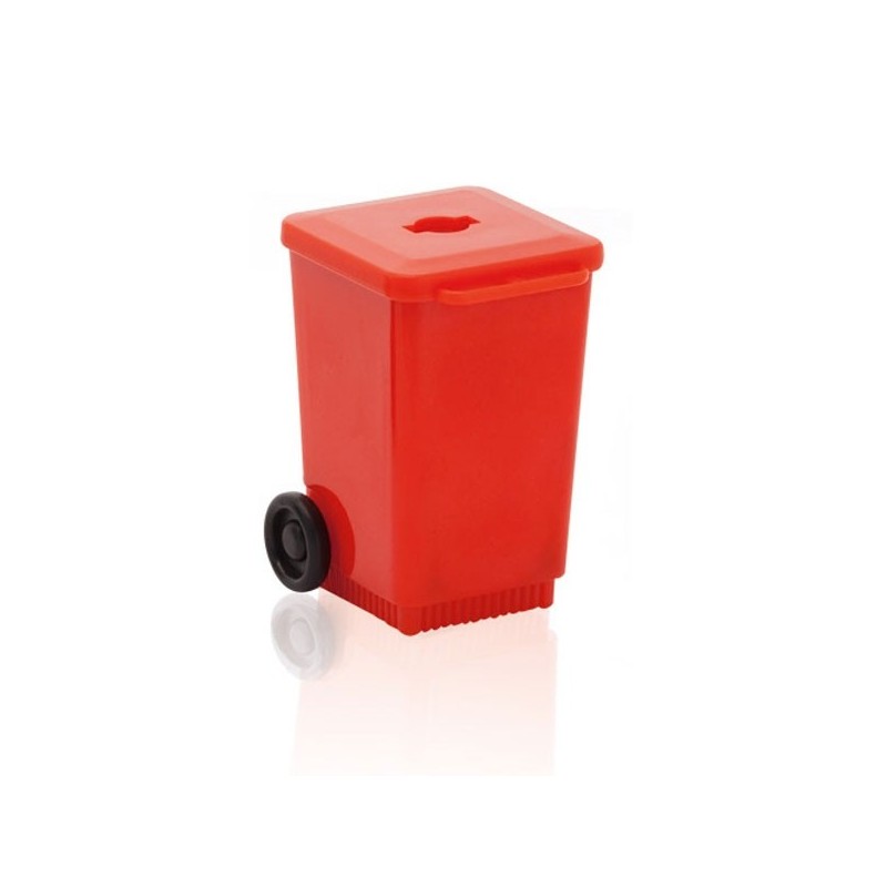Taille-crayon "poubelles"