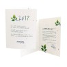 Carte à planter biodégradable