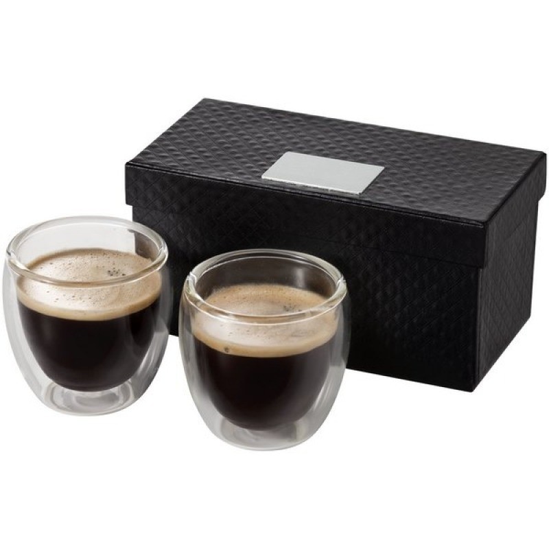 Ensemble de verres à espresso 2 pièces