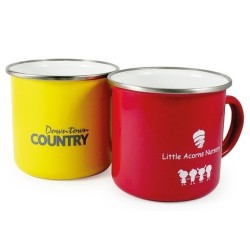 Mug émaillé avec pantone extérieur