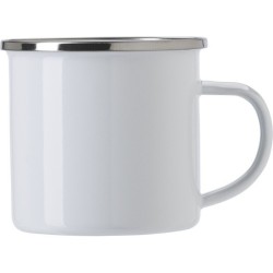 Mug / quart émaillé en acier inoxydable 350 ml