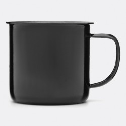 Quart métallique émaillé 350 ml