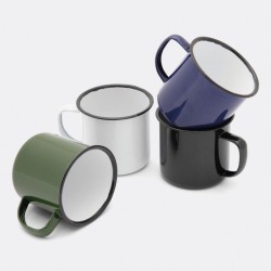 Quart métallique émaillé 350 ml