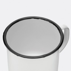 Quart métallique émaillé 350 ml