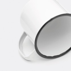 Quart métallique émaillé 350 ml