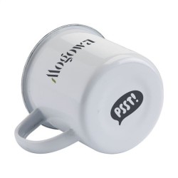 Mug émaillé rétro en métal 350 ml