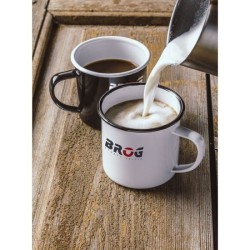 Mug émaillé rétro en métal 350 ml