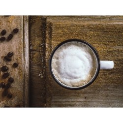 Mug émaillé rétro en métal 350 ml