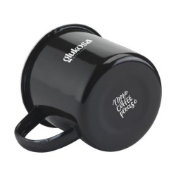 Mug émaillé rétro en métal 350 ml