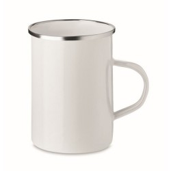 Grande Tasse en métal émaillé 550 ml