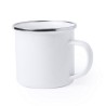 Tasse métal émaillée retro 380 ml