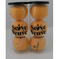 Balle de tennis en couleur