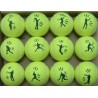 Balle de tennis en couleur