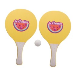 Raquettes de tennis de plage full quadri