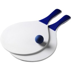 Set de 2 raquettes de plage avec balle