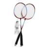 Set de 2 raquettes de badminton en métal