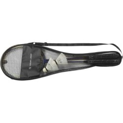 Set de 2 raquettes de badminton en métal