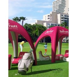 Tente gonflable 5x5m